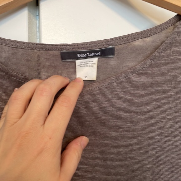 Anthropologie Linen Tunic - Picture 2 of 5